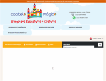 Tablet Screenshot of castelomagico.com.br